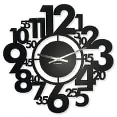 Flexistyle Nástenné kovové hodiny Numeri z21b-1-0-x, 50 cm