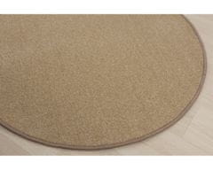 Vopi AKCIA: 250x250 (prúmer) kruh cm Kusový koberec Eton béžový 70 kruh 250x250 (priemer) kruh