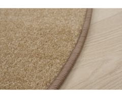 Vopi AKCIA: 250x250 (prúmer) kruh cm Kusový koberec Eton béžový 70 kruh 250x250 (priemer) kruh