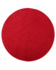 Vopi Kusový koberec Eton červený 15 kruh 100x100 (priemer) kruh