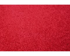 Vopi Kusový koberec Eton červený kvet 120x120 kvietok