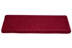 Vopi Nášľapy na schody Eton vínovo červený obdĺžnik, samolepiaci 24x65 obdĺžnik (rozmer vrátane ohybu)