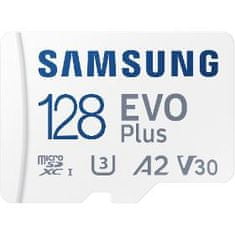SAMSUNG MicroSDXC 128GB EVO Plus+SD adap