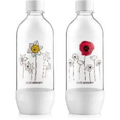 SodaStream Fľaša JET 2 x 1l Kvety v zime SODA