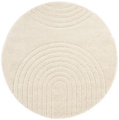 Mint Rugs AKCIA: 160x160 (prúmer) kruh cm Kusový koberec Norwalk 105104 cream kruh 160x160 (priemer) kruh