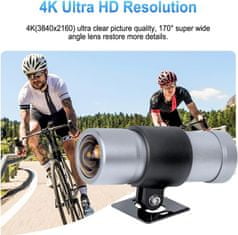 Secutek 4K kamera na bicykel SVY-U5X