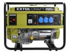 Extol Craft Elektrocentrála rámová benzínová, 1F, 5,5kW/230V, EXTOL CRAFT