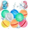 Mormark Viacfarebné samotesniace vodné balóniky na opakované použitie z mäkkého silikónu (6 ks) | SPLASHERS