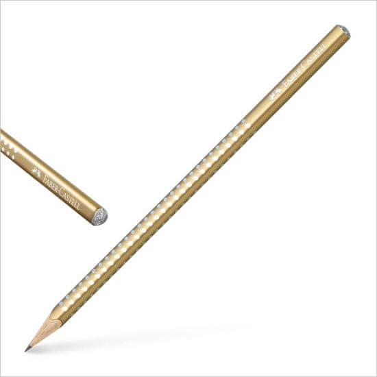 Faber-Castell Grafitová ceruzka Sparkle/zlatá
