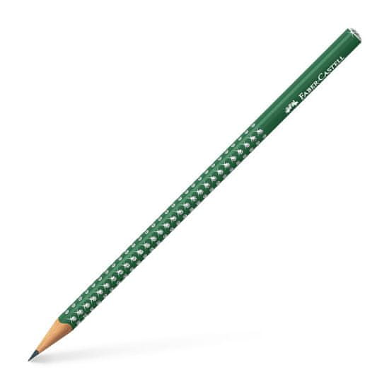 Faber-Castell Grafitová ceruzka Sparkle/vianočná zelená