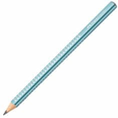 Faber-Castell Grafitová ceruzka Jumbo Sparkle/Metallic modrá 