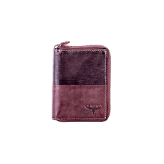 BUFFALO Hnedá pánska peňaženka na zips CE-PR-N4Z-HP-2.81_281612 Univerzálne