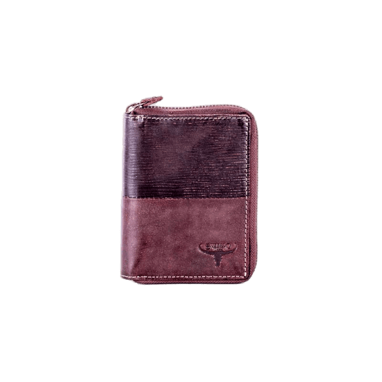 BUFFALO Hnedá pánska peňaženka na zips CE-PR-N4Z-HP-2.81_281612 Univerzalne