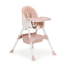 EcoToys HC-823 PINK Jedálenská stolička 2v1 ružová