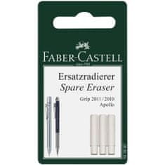 Faber-Castell Náhradná guma pre Grip 2011 a Apolo, 3 ks, BL
