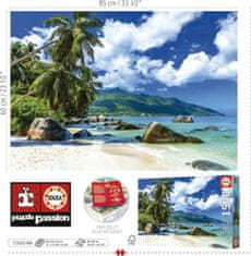 EDUCA Puzzle Seychelles 1500 dielikov