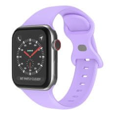 Techsuit Náhradný remienok pre Apple Watch 1 42mm/Watch 2 42mm/Watch 3 42mm/Watch 5 44mm/Watch 6 44mm - Fialová KP27192
