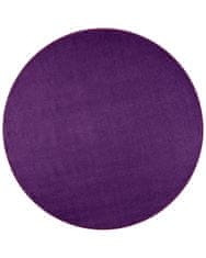 Hanse Home Kusový koberec Nasty 101150 Purple kruh 133x133 (priemer) kruh