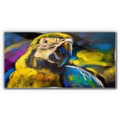 COLORAY.SK Skleneny obraz Abstraktné zvieracie parrot 100x50 cm