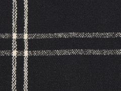Beliani Bavlnená deka 130 x 170 cm čierna KULAC