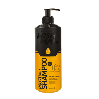 NISHMAN Profesionálny Šampón na vlasy (bez solí a parabénov) 400 ml.