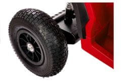 Lean-toys Nabíjateľná štvorkolka BDM0906 Nafukovacie kolesá červená