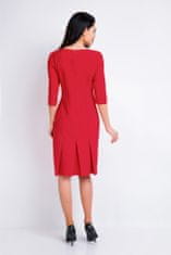 Awama Dámske mini šaty Anglirvudd A158 červená XL