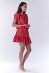 Awama Dámske mini šaty Llavach A180 ružová S/M