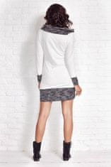 Infinite You Dámske mikinové šaty Lisalla M026 ecru XL