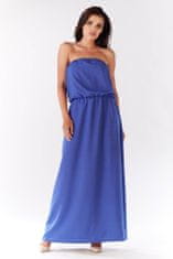 Infinite You Dámske maxi šaty Elizabeth M135 nebesky modrá S