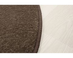 Vopi Kusový koberec Eton hnedý ovál 50x80