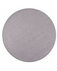 Vopi AKCIA: 67x67 (prúmer) kruh cm Kusový koberec Eton sivý 73 kruh 67x67 (priemer) kruh