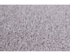 Vopi Kusový koberec Eton sivý kvetina 120x120 kvietok
