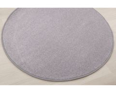 Vopi AKCIA: 200x200 (prúmer) kruh cm Kusový koberec Eton sivý 73 kruh 200x200 (priemer) kruh