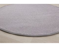 Vopi AKCIA: 80x80 (prúmer) kruh cm Kusový koberec Eton sivý 73 kruh 80x80 (priemer) kruh