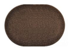 Vopi Kusový koberec Eton hnedý ovál 50x80
