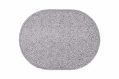 Vopi Kusový koberec Eton šedý ovál 50x80