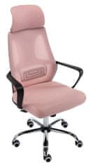 Topeshop Kancelárská židľa NIGEL ružová