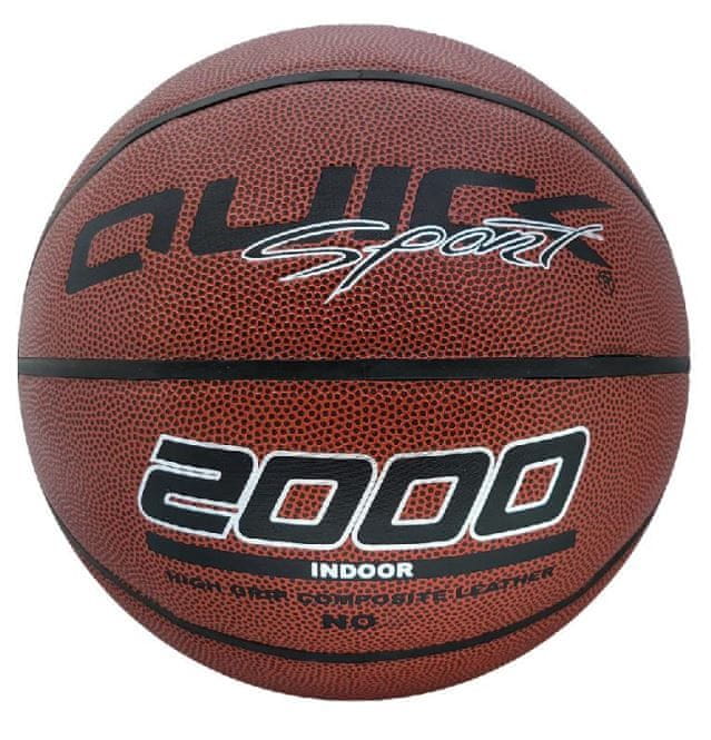 QUICK Sport basketbalový míč Quick B-2000 hnedá 5