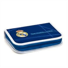 FAN SHOP SLOVAKIA Školský Peračník Real Madrid FC, Modrý, Rozkladací, 19x13x4cm