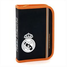 FAN SHOP SLOVAKIA Peračník Real Madrid FC, Rozkladací, Čierno-oranžový, Rozmer 13x19x4cm
