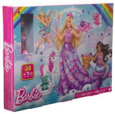 Mattel Barbie Rozprávkový adventný kalendár 2023 HVK26