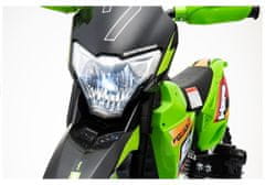 Lean-toys Cross Battery Motocykel BDM0912 Green