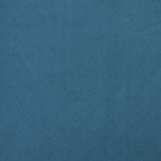 Vidaxl Pelech pre psa, modrý 70x45x30 cm, zamat