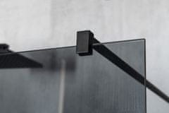 Gelco VARIO BLACK jednodielna zástena na inštaláciu k stene, matné sklo, 1000 mm - Gelco