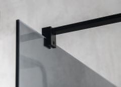 Gelco VARIO BLACK jednodielna sprchová zástena do priestoru, matné sklo, 700 mm GX1470GX2214 - Gelco