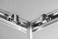 Gelco SIGMA SIMPLY štvorcový sprchovací kút 800x800 mm, rohový vstup, Brick sklo GS2480GS2480 - Gelco