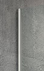 Gelco VARIO CHROME jednodielna zástena na inštaláciu k stene, dymové sklo, 1100 mm - Gelco