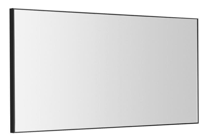 SAPHO AROWANA zrkadlo v ráme 1000x500mm, čierna mat AWB1050 - Sapho