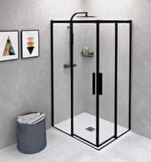 POLYSAN ALTIS LINE BLACK obdĺžnikový sprchovací kút 1000x800 mm, L/P variant, rohový vstup, číre sklo - Polysan